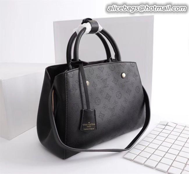 Spot Bulk Louis Vuitton Mahina Leather 41046 black