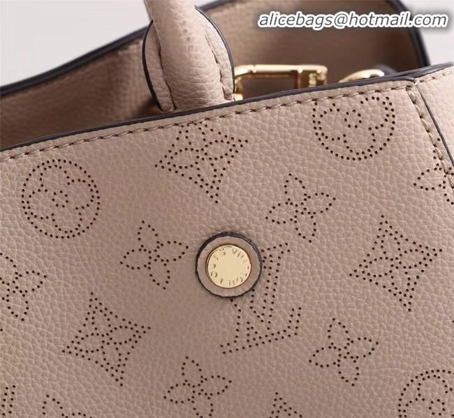 Luxury Classic Louis Vuitton Mahina Leather 41046 apricot