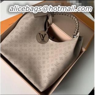 Discount Louis Vuitton Original Mahina Leather Carmel M52950 Galet