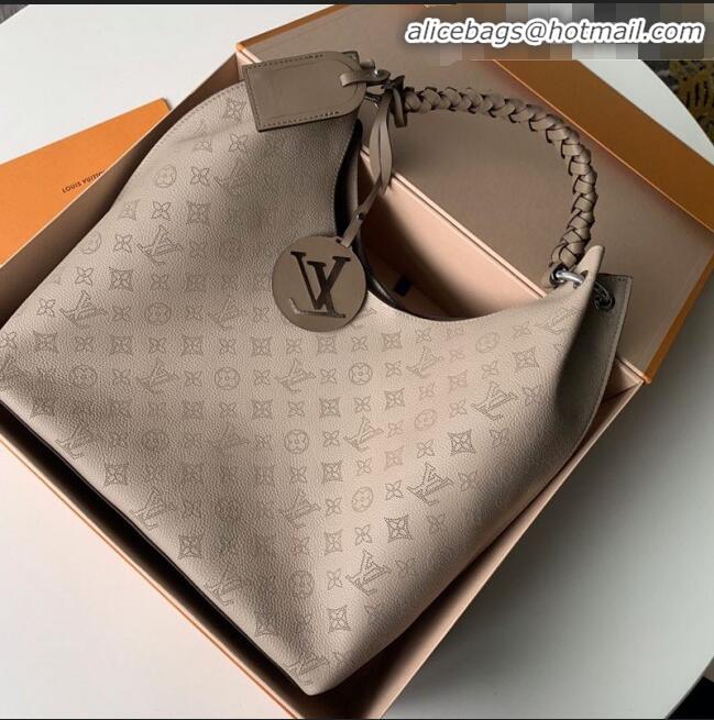 Discount Louis Vuitton Original Mahina Leather Carmel M52950 Galet