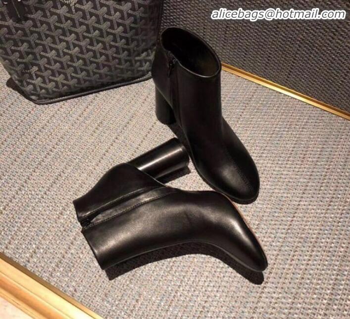 Top Sale Celine Lambskin Ankle Boot C01550 Black