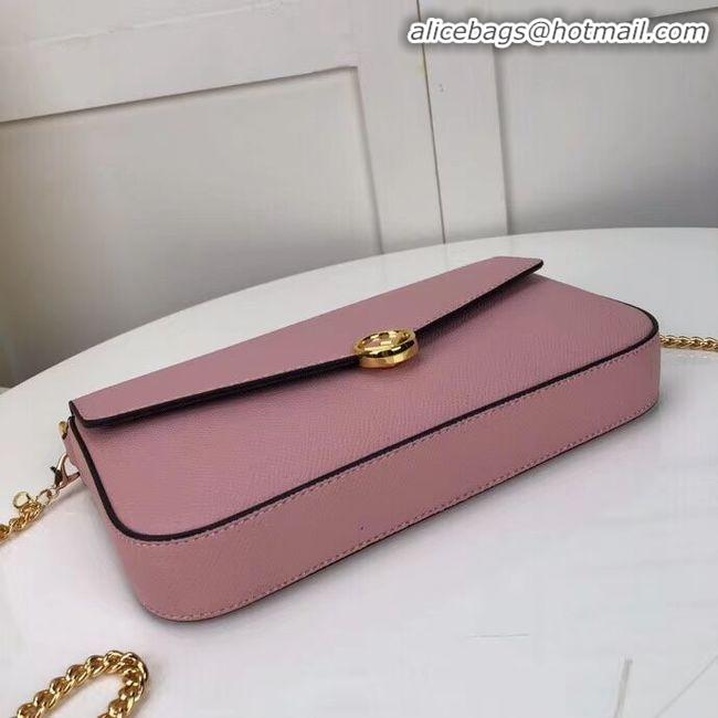 Spot Bulk Fendi WALLET ON CHAIN WITH POUCHES leather mini-bag F0005 pink