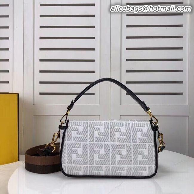 Buy Discount FENDI fabric bag F0386 white