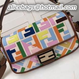 Free Shipping Discount FENDI fabric bag F0386 Rainbow