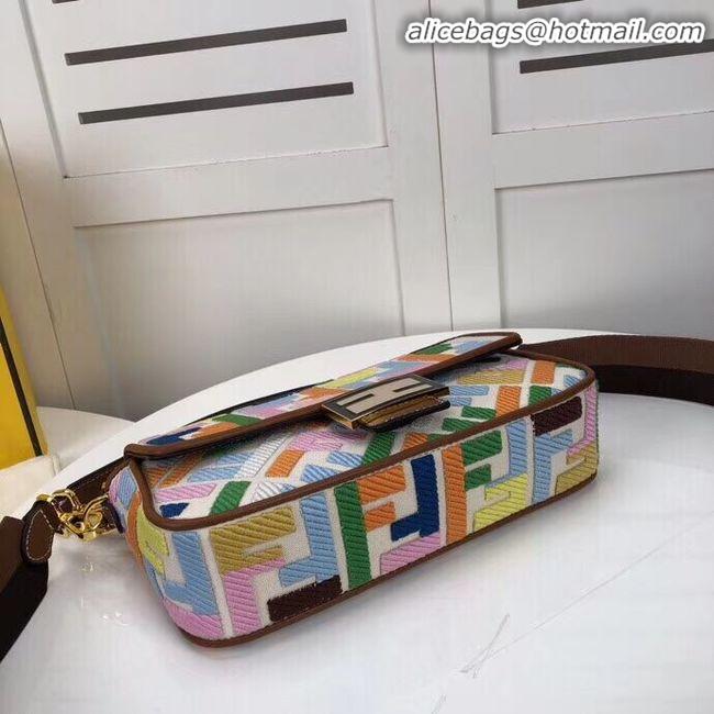 Free Shipping Discount FENDI fabric bag F0386 Rainbow