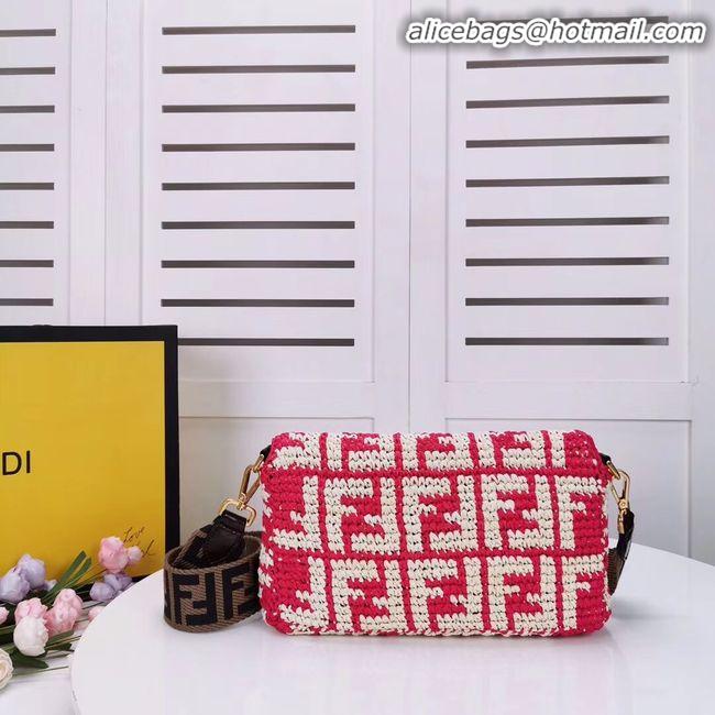 Newly Launched Classic FENDI fabric bag F0904 red