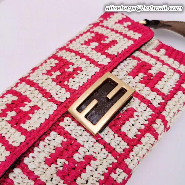 Newly Launched Classic FENDI fabric bag F0904 red