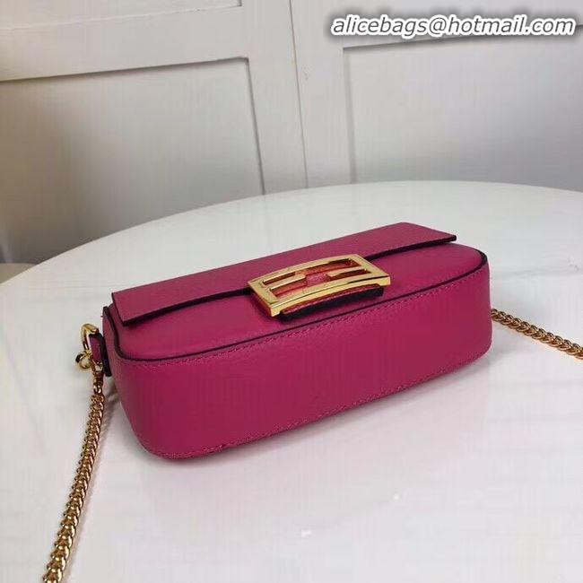 Hot Sell Imitation Fendi BAGUETTE leather bag F2467 rose