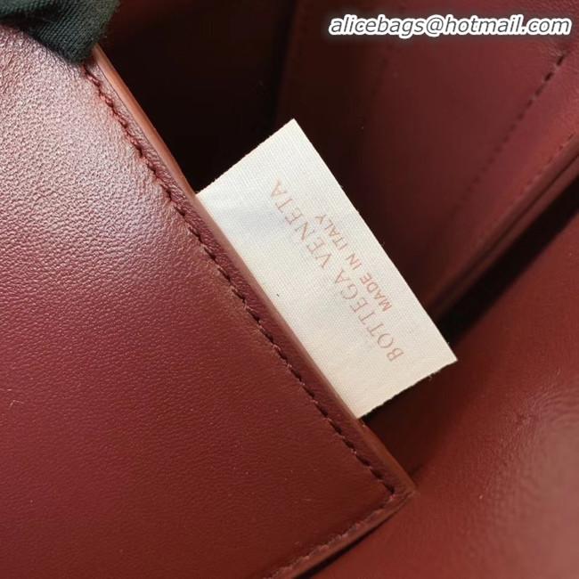 Buy Discount Bottega Veneta Sheepskin Original Leather 578344 Burgundy