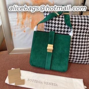 Market Sells Bottega Veneta Original velvet Leather 578344 green