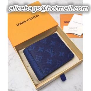 Unique Discount Louis Vuitton Multiple Wallet M30299 Blue