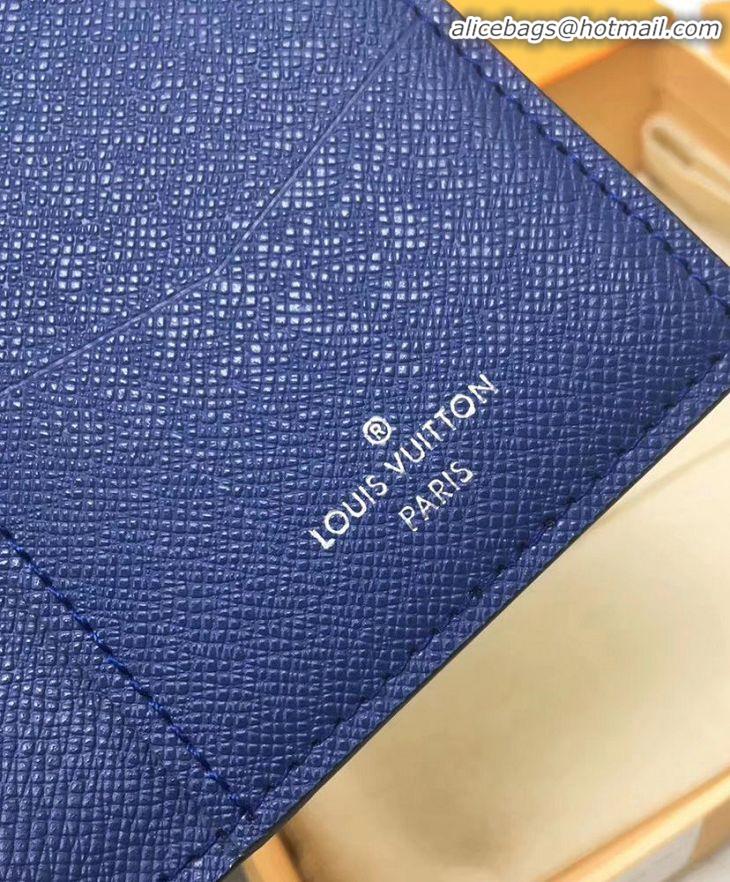 Best Quality Louis Vuitton Pocket Organiser M30301 Blue