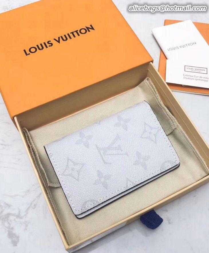 Free Shipping Discount Louis Vuitton Pocket Organiser M30301 White