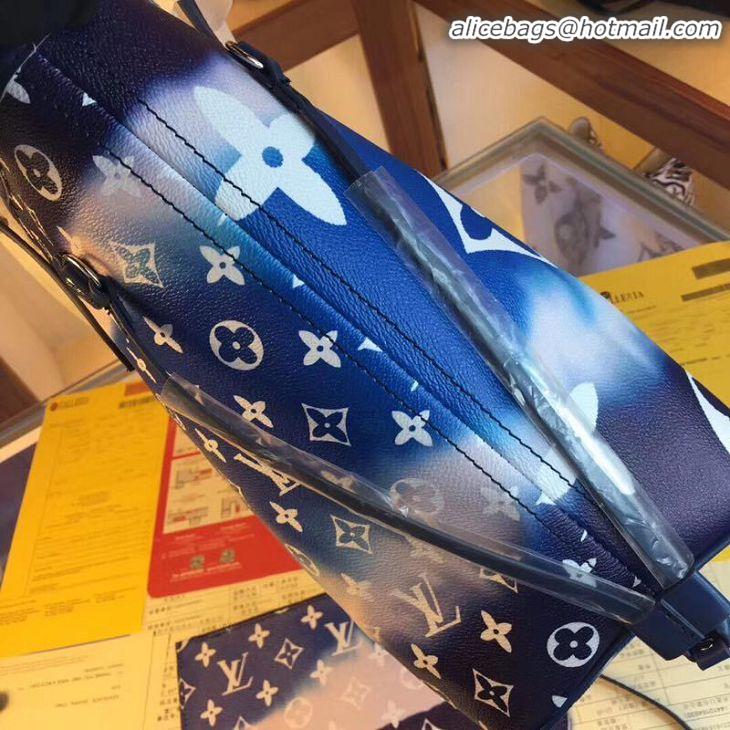 Good Product Louis Vuitton Monogram Canvas Original NEVERFULL M45128 blue