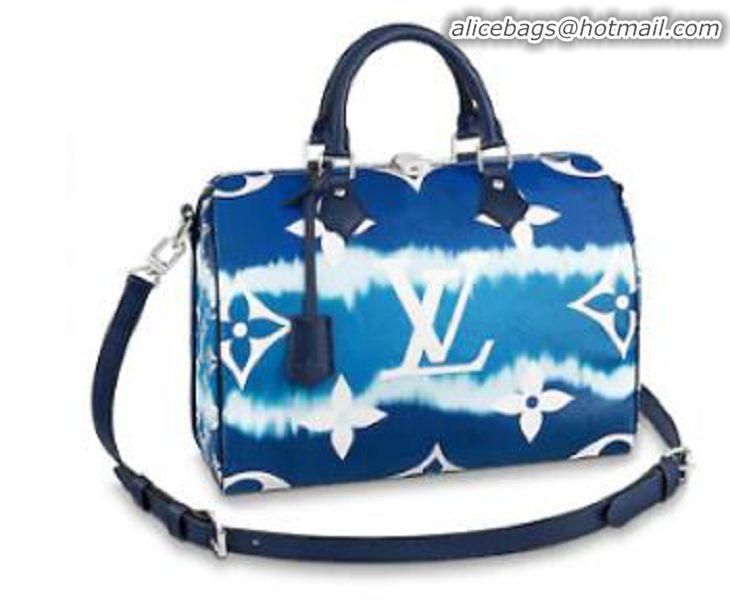 Buy Discount Louis Vuitton SPEEDY BANDOULIERE 30 M45146 blue