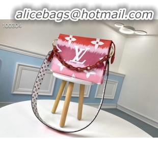 Top Quality Louis Vuitton Monogram Canvas Original Leather M68137 Red