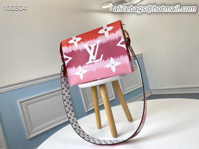 Top Quality Louis Vuitton Monogram Canvas Original Leather M68137 Red