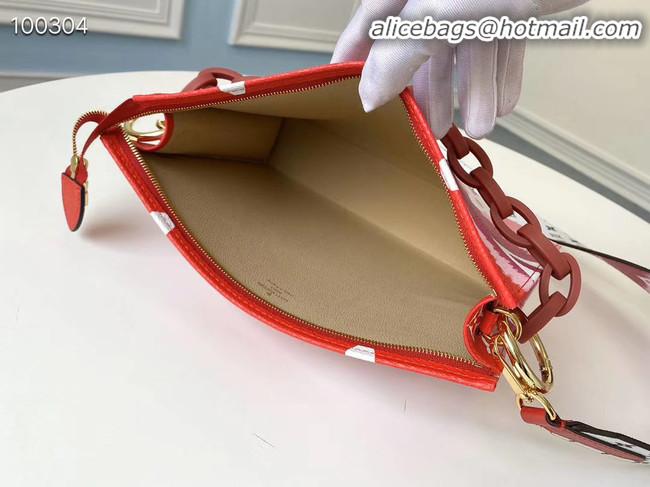 Top Quality Louis Vuitton Monogram Canvas Original Leather M68137 Red