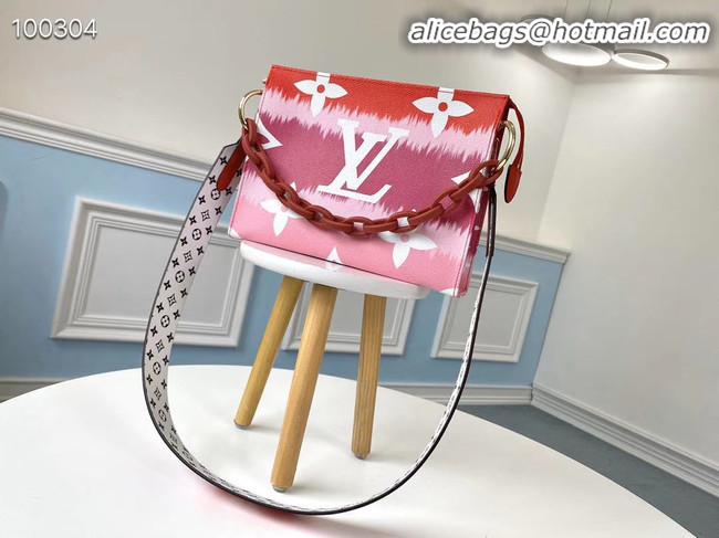 Top Quality Louis Vuitton Monogram Canvas Original Leather M68137 Red