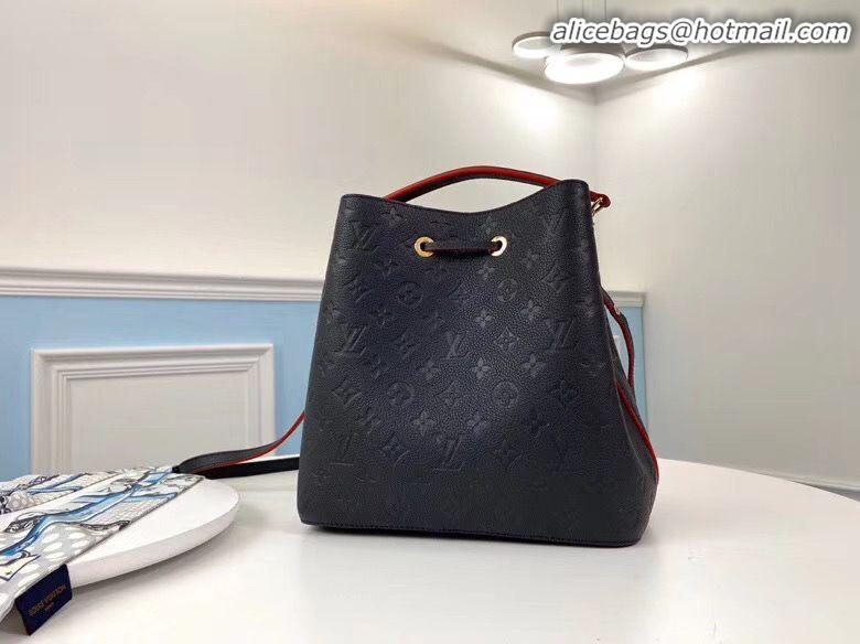 Discount Louis Vuitton Monogram Empreinte Neonoe Original Leather M45256 Navy