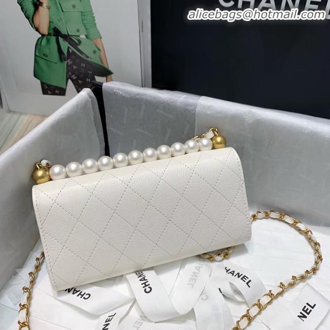 Classic Hot Fashion Chanel Flap Bag AP1001 white