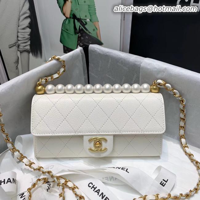 Classic Hot Fashion Chanel Flap Bag AP1001 white