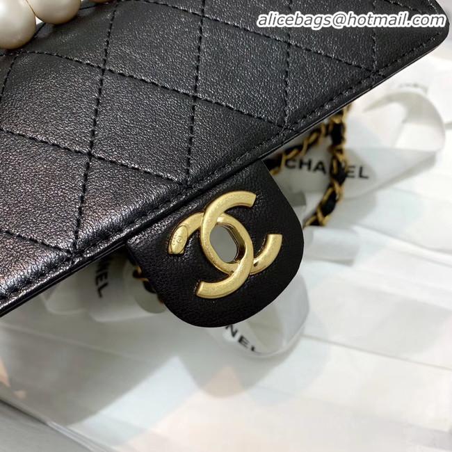 Imitation Cheapest Chanel Flap Bag AP1001 black