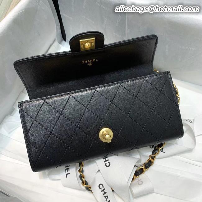 Imitation Cheapest Chanel Flap Bag AP1001 black