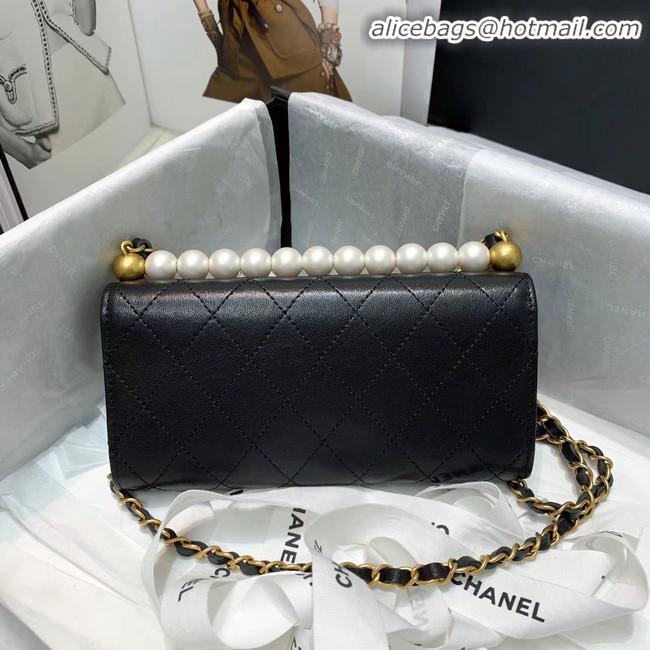 Imitation Cheapest Chanel Flap Bag AP1001 black