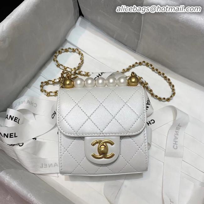 Generous Reproduction Chanel Flap Bag AP0997 white