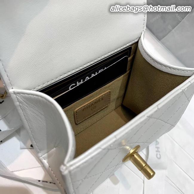 Generous Reproduction Chanel Flap Bag AP0997 white