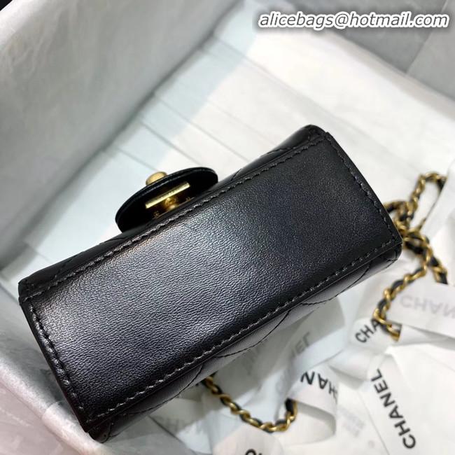 Spot Cheapest Chanel flap bag AP0997 black