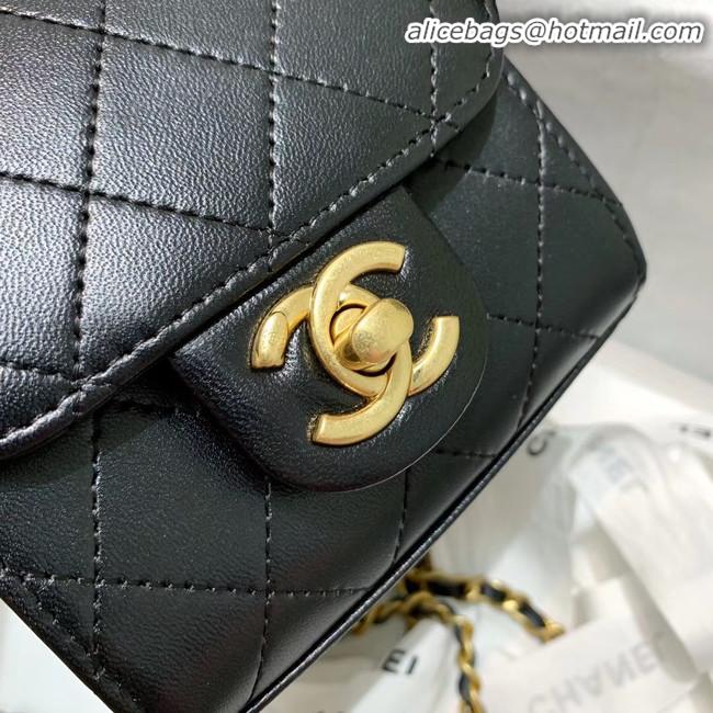 Spot Cheapest Chanel flap bag AP0997 black