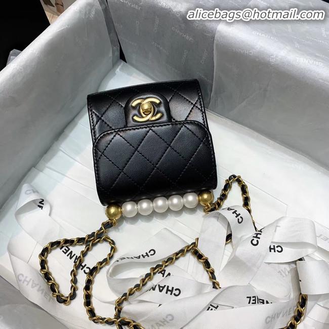 Spot Cheapest Chanel flap bag AP0997 black