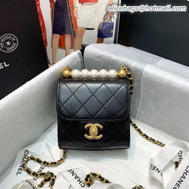 Spot Cheapest Chanel flap bag AP0997 black