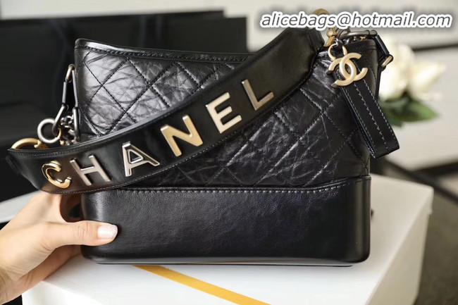 Colorful Discount Chanel gabrielle hobo bag A93824 black