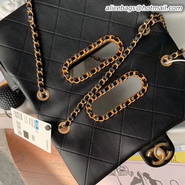 Affordable Price Chanel Flap Bag Original Sheepskin Leather AS1466 black