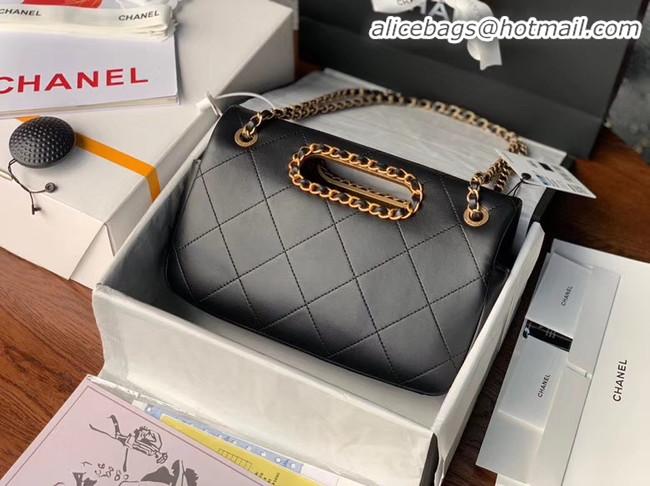 Affordable Price Chanel Flap Bag Original Sheepskin Leather AS1466 black