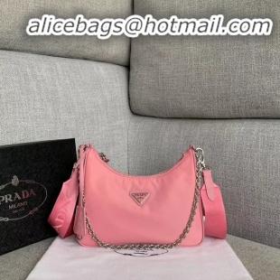 Buy Discount Prada Nylon Shoulder Bag 91277 pink