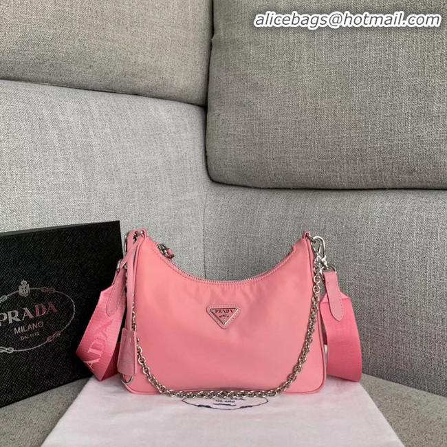 Buy Discount Prada Nylon Shoulder Bag 91277 pink