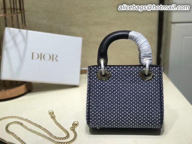 Luxury Rebate LADY DIOR embroidered cattle leather AD0168-3