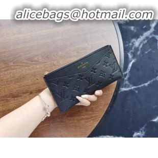 Grade Duplicate Louis Vuitton Original Monogram Empreinte Wallet M68712 black