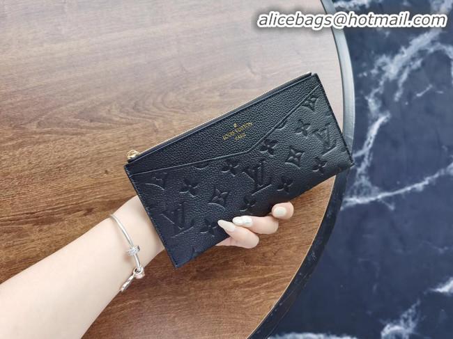 Grade Duplicate Louis Vuitton Original Monogram Empreinte Wallet M68712 black