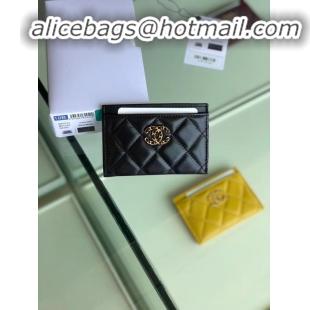 New Style Chanel 19 Card sleeve AP0731 black