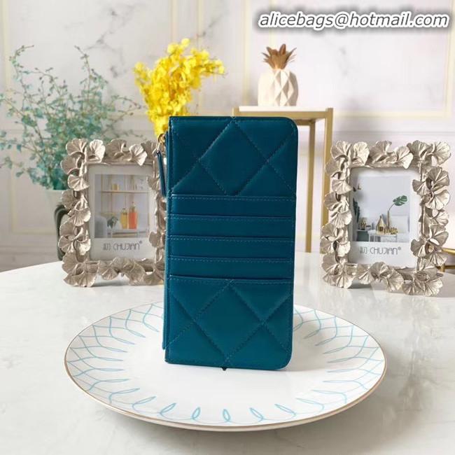 New Stylish CHANEL 19 Mobile phone case Card Holder AP1182 blue