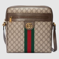 Sophisticated Gucci Men's Ophidia GG Medium Messenger Bag 547934 Beige 2018