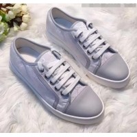 Fashion Gucci GG Canvas and Calfskin Low-top Sneakers G01045 Grey