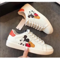 Sumptuous Gucci Ace Sneakers with Mouse G22601 White 2020