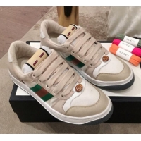 Best Product Gucci Screener GG Low-top Sneaker G11601 Light Grey 2020