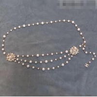 Super Quality Chanel Pearl Crystal Chain Belt AB1830